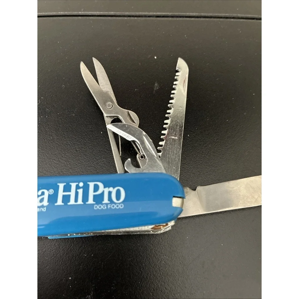 Vintage Knife Purina Hi Pro Multi Tool Dog Food Advertising w/ Box